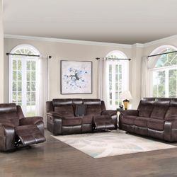 💥Brand New Manual Reclining Livingroom Furniture 💥 Only $49 Today And Pay Later With Or Without Credi 💥 