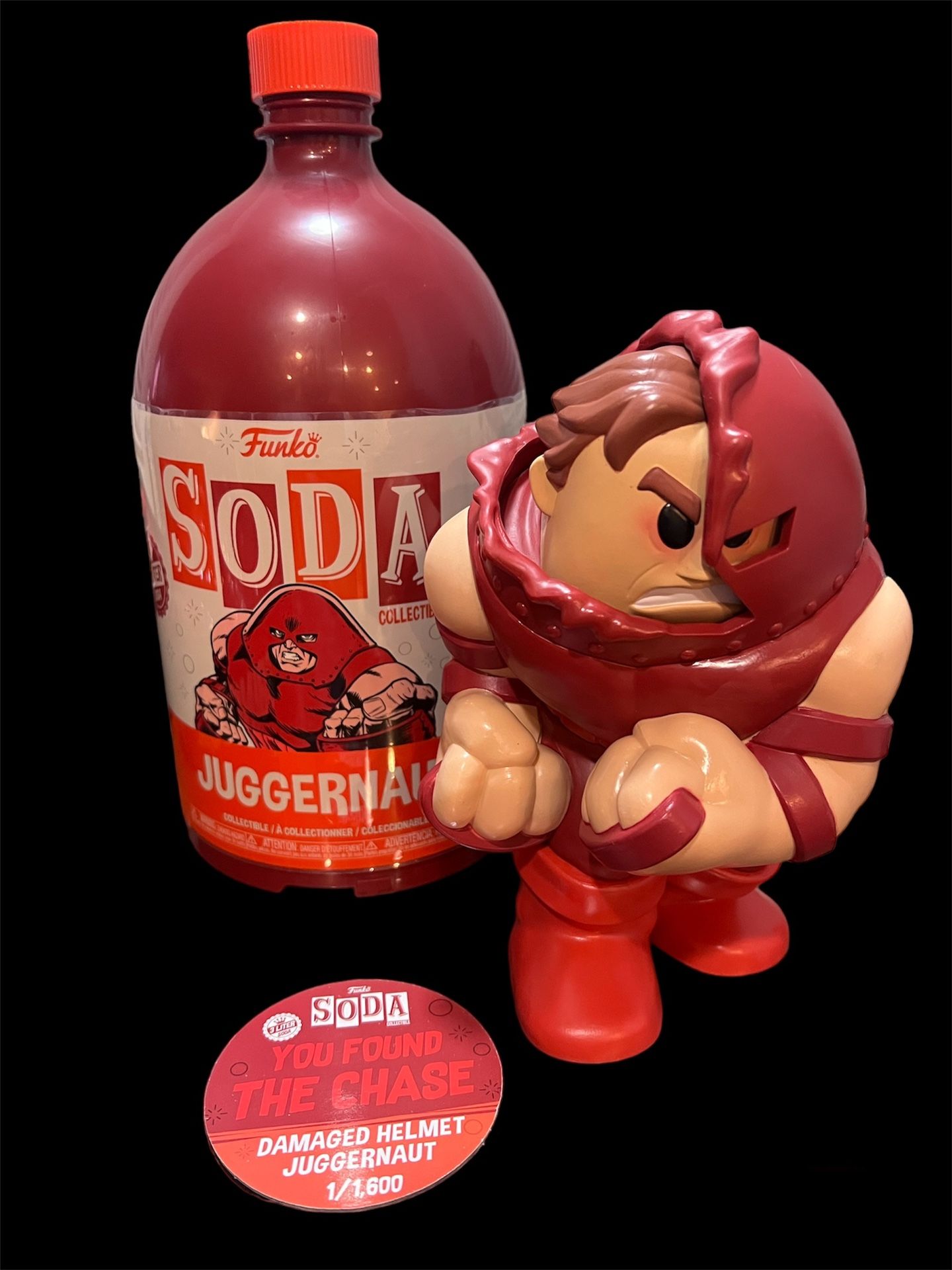 Funko 3 Liter Soda! Juggernaut 1/1,600 CHASE Figure