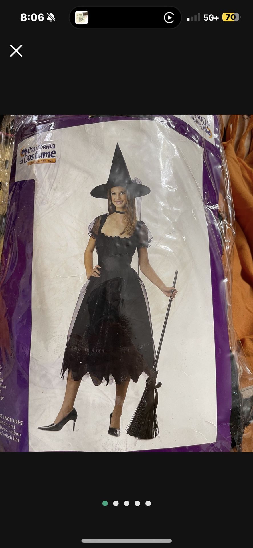 Witch Black Dress