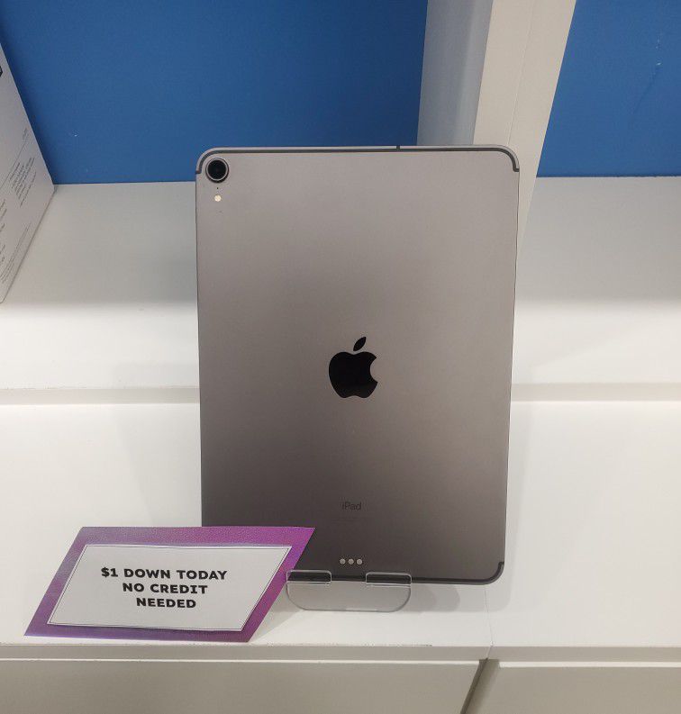 Apple IPad Pro 11 Inch 1st Gen Tablet - Pay $1 DOWN AVAILABLE - NO CREDIT NEEDED