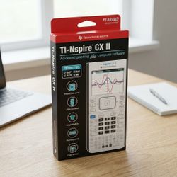 Texas Instruments TI-Nspire CX II Graphing Calculator + Software (SAT ACT AP)