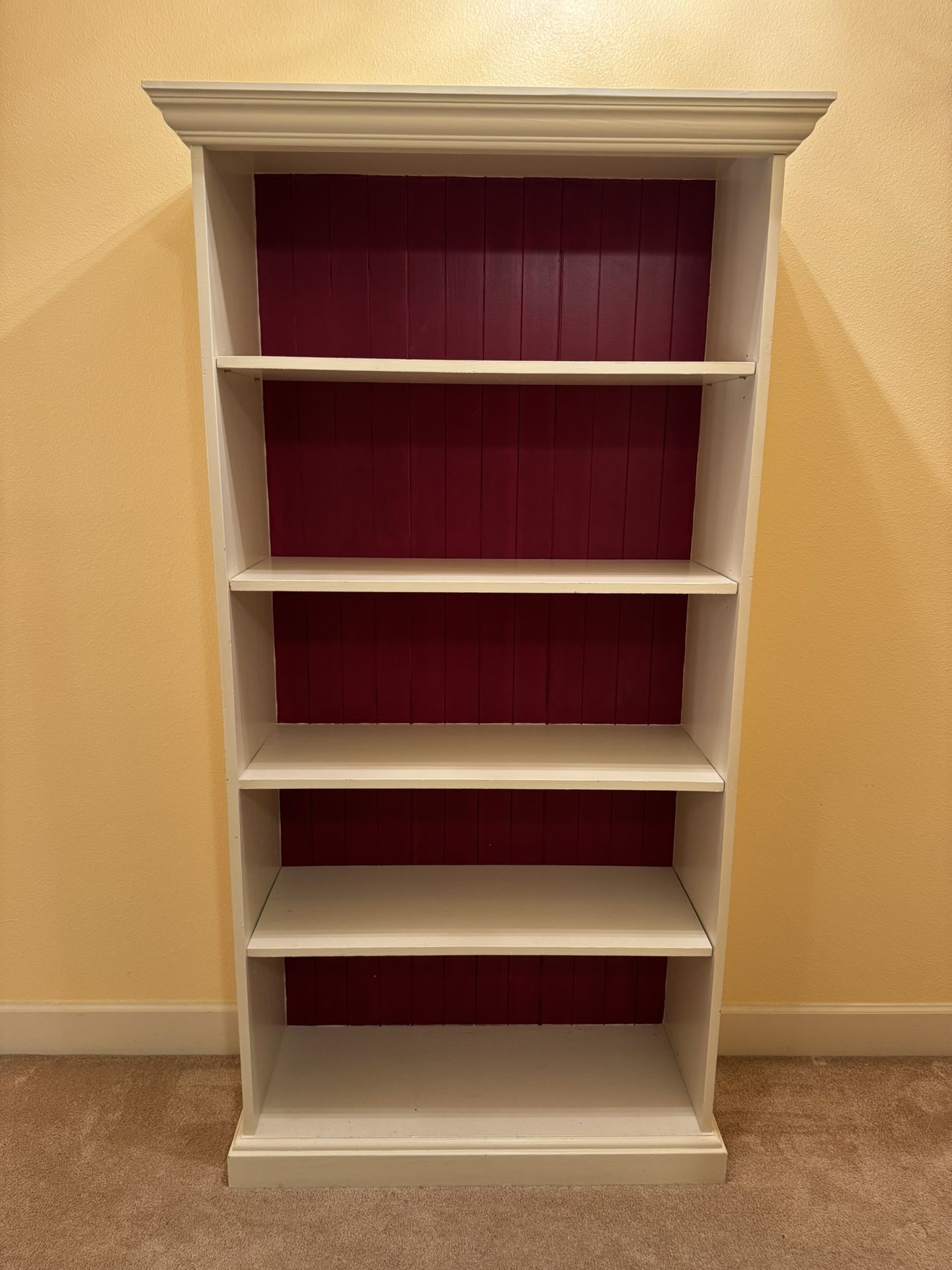 White Shelving Unit 