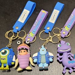 Monsters Inc Keychains 