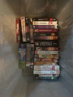 VHS tapes