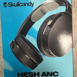 Skullcandy Hesh ANC Noise Canceling Bluetooth Wireless Over-Ear Headphones - Black brand new sealed