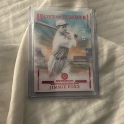 2025 Panini Boys Of Summer Jimmie Foxx /175 Philadelphia Phillies HOF