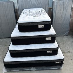 New Mattress Es N A Plastic Sealed 🟩 All Sizes Available 🟩 Queen Size Pillow Top Mattress 12” Thick 🟩 Delivery Available