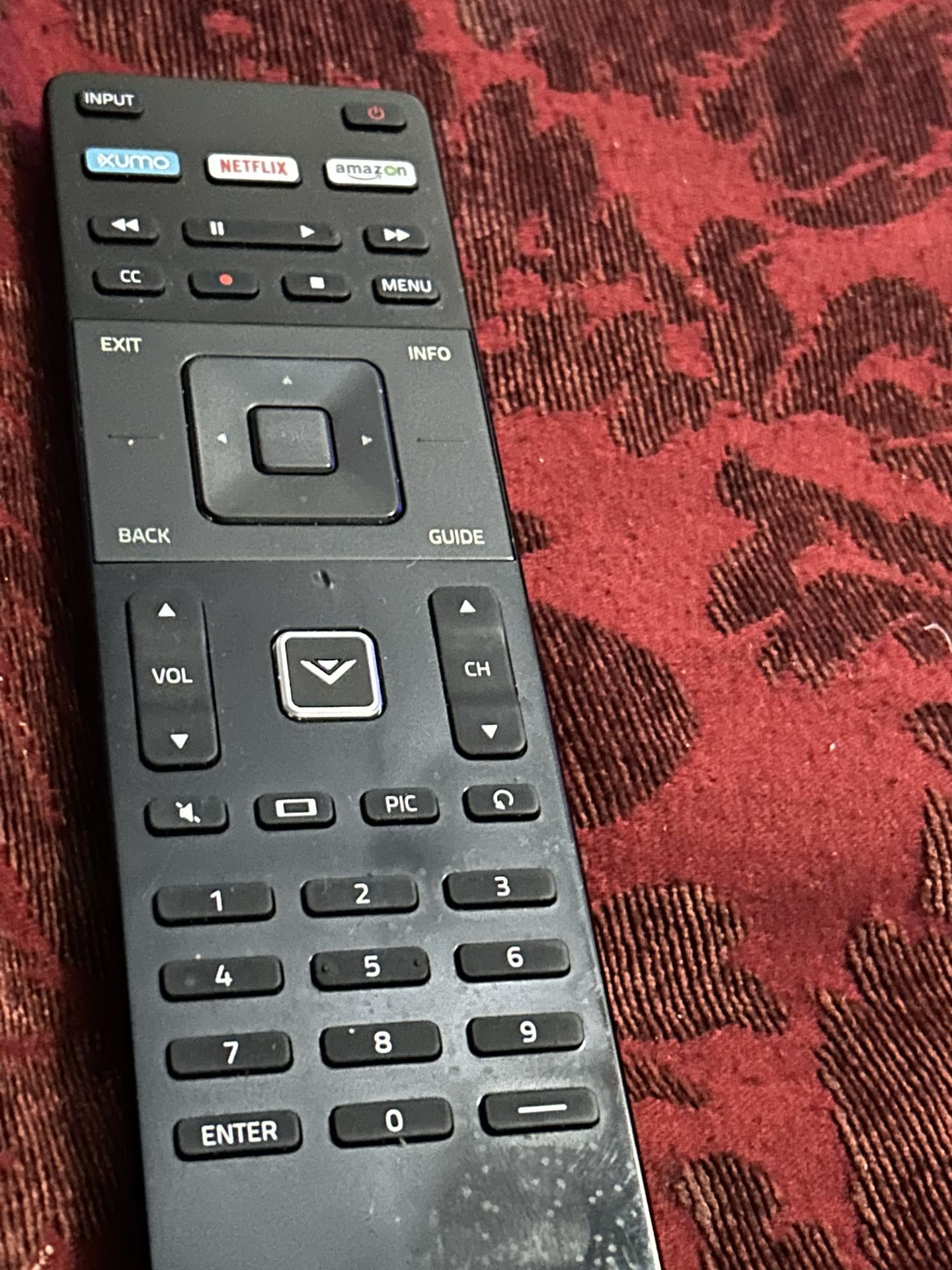 Vizio Tv, Remote