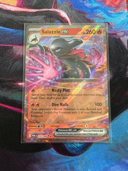 Pokemon 2026 Perfect Order Salazzle EX #016/088 Double Rare NM