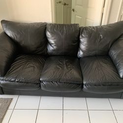 Sofa $129 🎈🍀🎈🍀 Couch, Leather Sofa, Furniture, Black Sofa