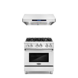 LUXURY KITCHEN APPLIANCES - New Open Box RANGE OVEN COOKTOP HOOD 