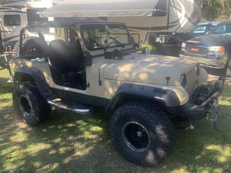 95 Jeep Wrangler And 2015 Tracker Bass Boat