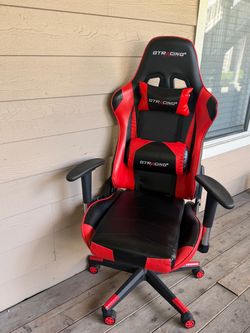 GTRacing Gaming Chair Black and Red