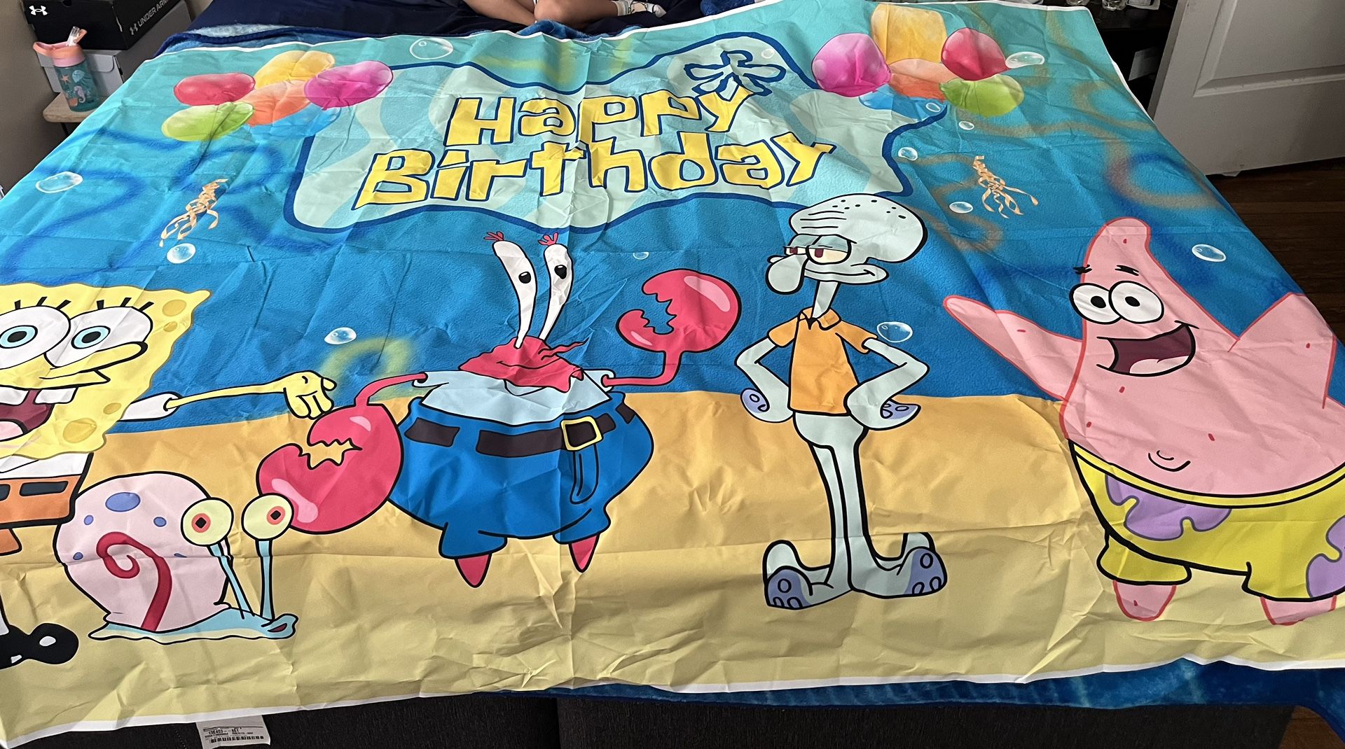 SpongeBob Birthday Banner 