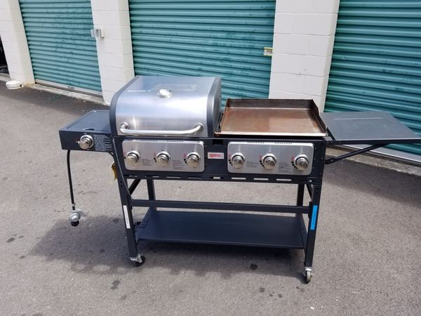 Outdoor Gourmet Triton 7 Burner Propane Grill And Griddle Combo For Outdoor Gourmet Triton 7 Burner Propane Grill And Griddle Combo