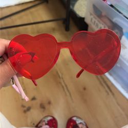 Red Heart Sunglasses