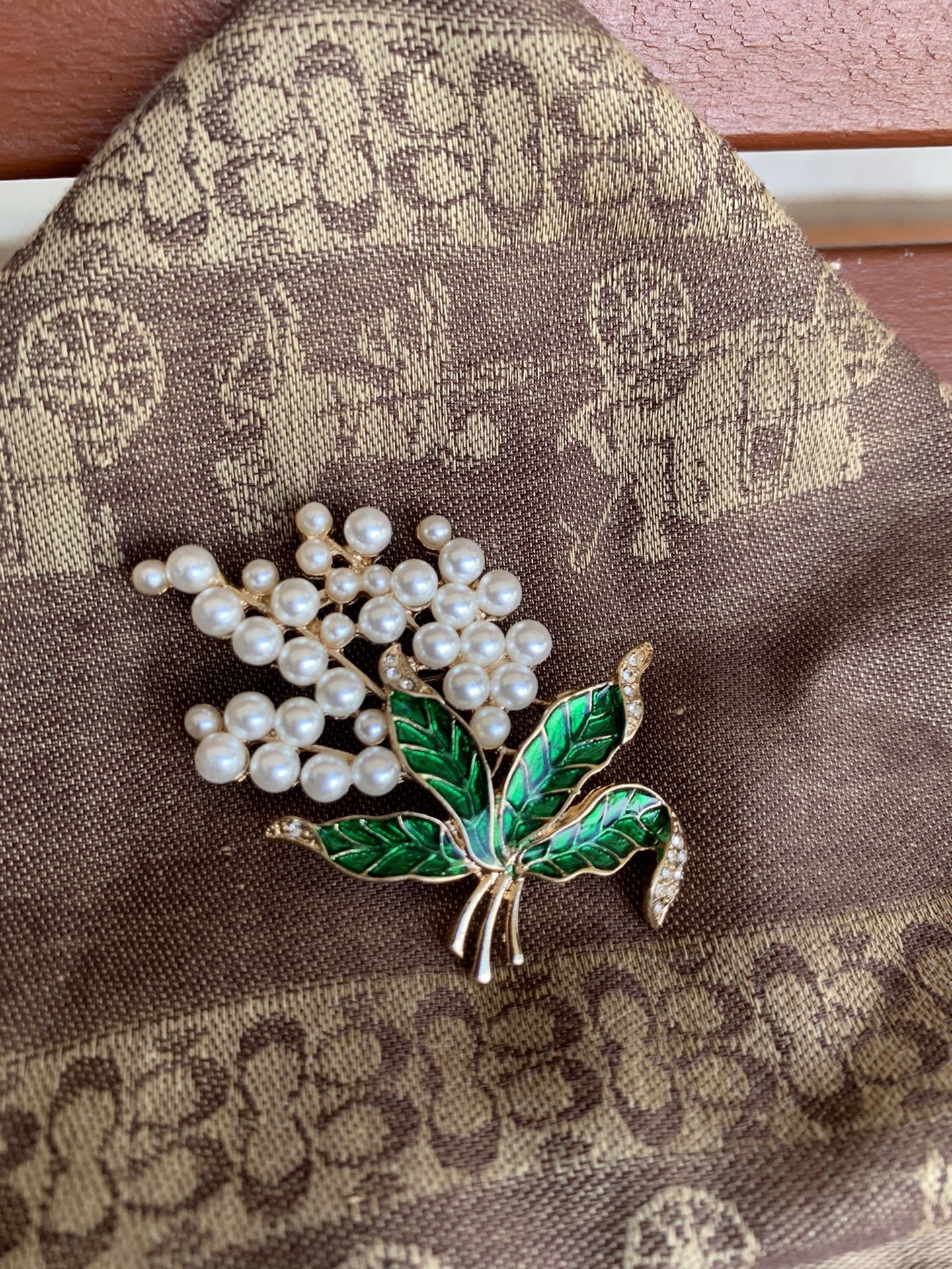 Pearl Brooch