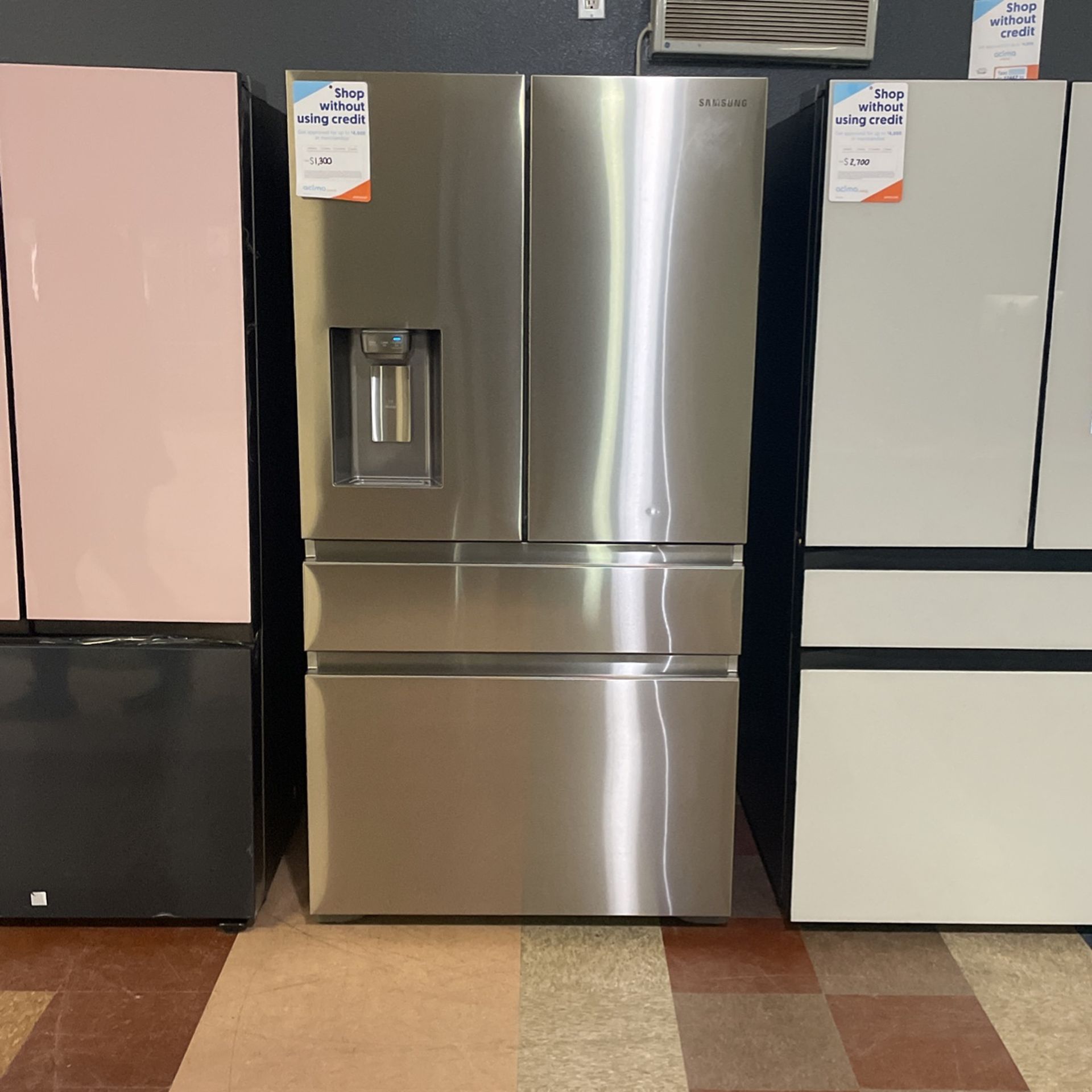 Samsung Stainless Steel Four Door Refrigerator Counter Depth💸💸