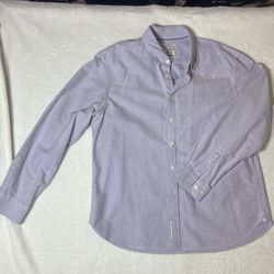Men’s Jos. A. Bank 1905 Collection XL 100% cotton shirt Purple 