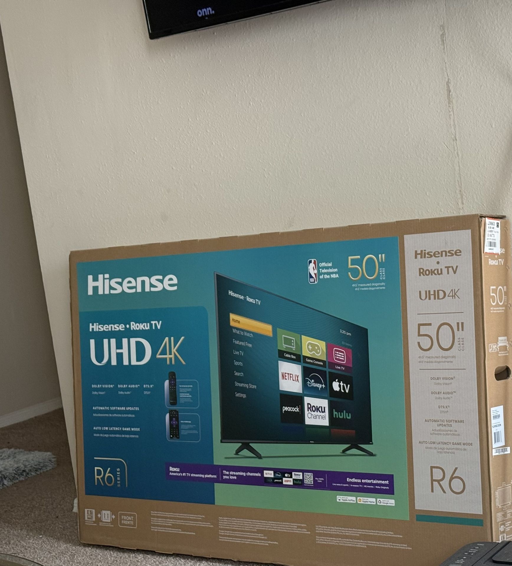 50 inch brand new Never Opened