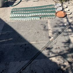 Garden Edging wire mesh Plant Saucers