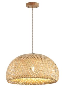 Bamboo Large Pendant Light Fixture