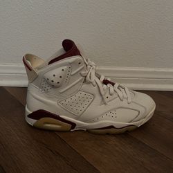 Retro Jordan’s 6 Maroon 