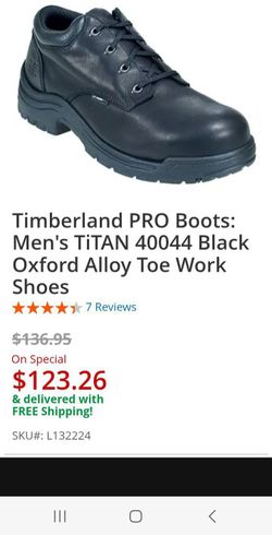 Men's Timberland Steel toe Brand new in Box Size 12 $60 Firm