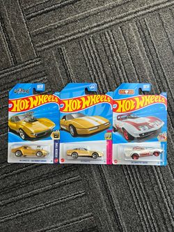 Hot Wheels Chevy Corvette Bundle | Brand New | 3 Cars