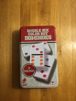 Double Six Color Dot Dominoes