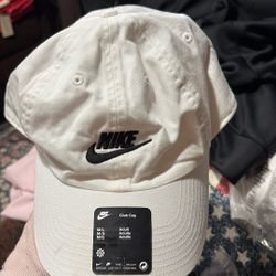 White Nike Hat