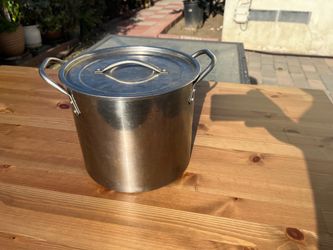 Stainless Steel 5QT Stock Pot with Lid