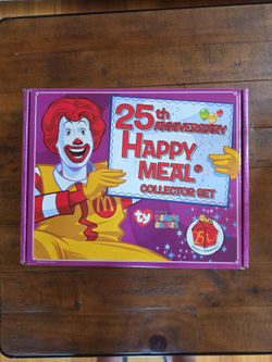 McDonalds 25th Anniversary  Beanie Babies