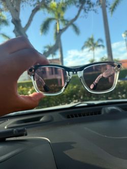 Transparent Limited Edition RayBan Meta Glasses  $400 obo