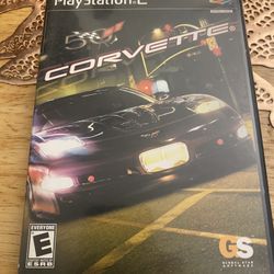 Corvette (Sony PlayStation 2, 2004) Black Label CIB Complete W Manual Tested