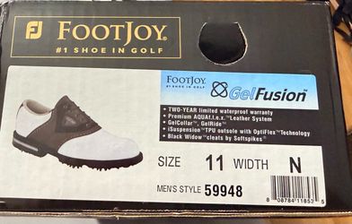 FootJoy GelFusion Men's Golf Shoes Size 11N