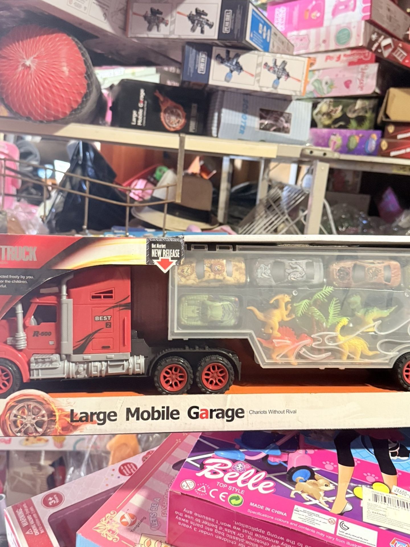 Kids Dinosaur Trailer Toy $18