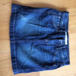 Denim skirt size 0