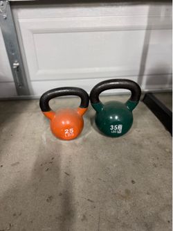 GoFit Kettlebell Set – 25 lb & 35 lb