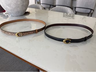 Coach belt