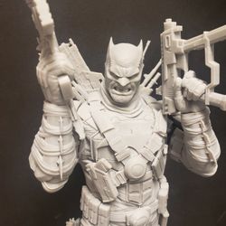 3D Grimm Knight Batman Statue - DIY Paint