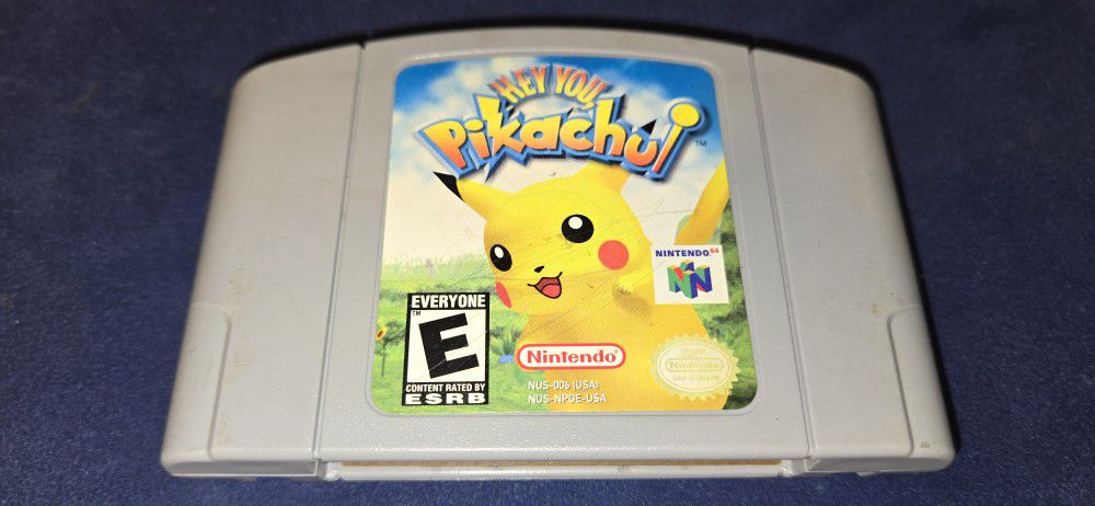 Hey, you Pikachu! - N64 *pending pick-up*