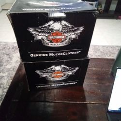 2 Harley Davidson  Helmet Black
