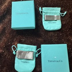 Tiffany & Co. Sterling Money Clips
