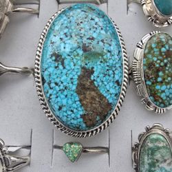 Sterling Silver High Grade Kingman 