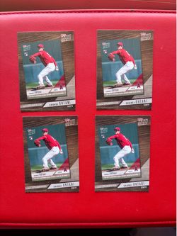 4 Shohei Ohtani RARE ROOKIE RC INVESTMENT CARD TOPPS NOW   ANGELS ROY MVP