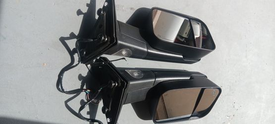 Heavy Duty Door Mirror Lt And Rt 