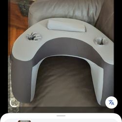 Ergonomic Lap Desk Pillow with Cooling Memory Foam