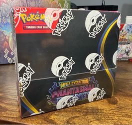 Pokemon Phantasmal Flames Booster Box Factory Sealed 2025 BRAND NEW