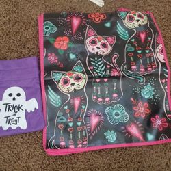 Halloween Bags, WITH Halloween Decor, AND Toy Pop Its